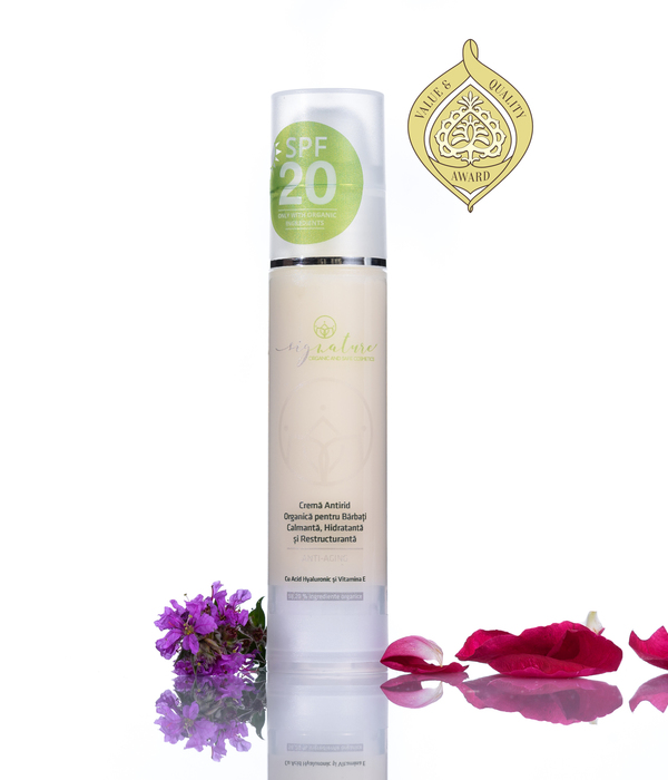 Cremă Antirid Hidratantă și Restructurantă pt Bărbați